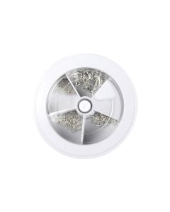 Creativ Company Verschluss Set, versilbert