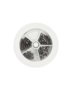 Creativ Company Verschluss Set, Anthrazit