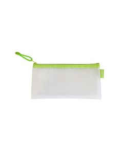 Kolma Etui Mesh Bag Grün/Weiss, 23.5 x 11.5 cm
