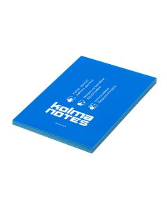 Kolma Notizzettel NOTES A6 Blau, 100 Blatt
