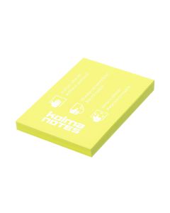 Kolma Notizzettel NOTES A8 Gelb, 100 Blatt
