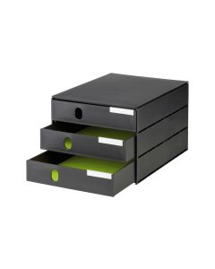 Styro Schubladenbox styroval pro 49 mm 3 Schubladen