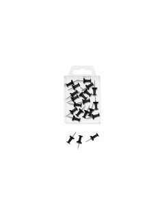 WEDO Reissnägel 9 mm Schwarz, 20 Stück