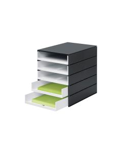 Styro Schubladenbox styroval pro 49 mm 5 Schubladen, offen