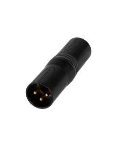 Neutrik Audio-Adapter NA3MM-B XLR 3 Pole, male - XLR 3 Pole, male