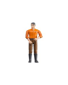 Bruder Spielwaren Figur mit brauner Hose