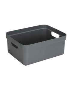 Sigma Home Aufbewahrungsbox 24 l Anthrazit