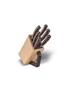 Victorinox Messerblock-Set mit Messer Grand Maître 6-teilig