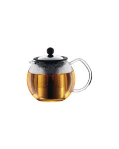 Bodum Teebereiter Assam  0.5 l, Schwarz glanz