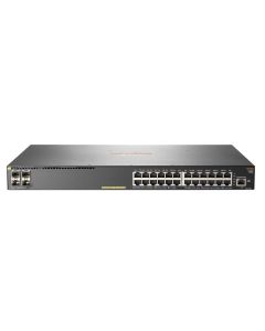 HPE Aruba Networking PoE+ Switch 2930F-24G-PoE+-4SFP 28 Port
