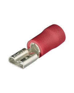 Knipex Flachsteckhülsen 2.8 x 0.5 mm Rot, 100 Stück