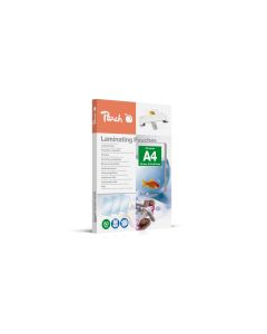 Peach Laminierfolie A4, 80 µm, 100 Stück, Glänzend