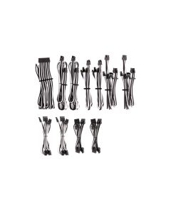 Corsair Stromkabel Premium Pro-Kit Typ 4 Gen 4 Schwarz/Weiss