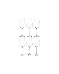Leonardo Weissweinglas Puccini 560 ml, 6 Stück, Transparent