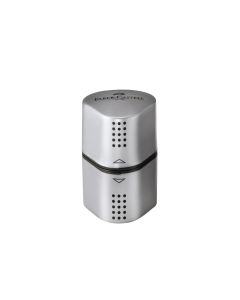 Faber-Castell Spitzer Grip 2001 Dreifach Manuell, Silber