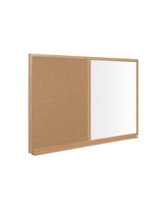 Bi-Office Comboboard Earth 120 cm x 90 cm, Braun
