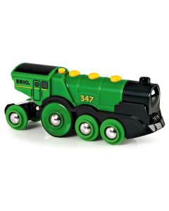 BRIO Eisenbahn Grüner Gustav Batterielok