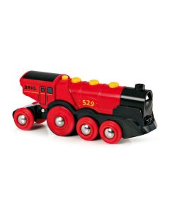 BRIO Eisenbahn Rote Lola Batterielok