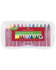 Faber-Castell Wachsmalstifte Jumbo 12 Stück