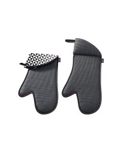 Moha Küchenhandschuh Maxi Protector Rot/Schwarz