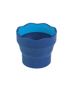 Faber-Castell Wasserbecher Clic&Go Blau