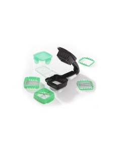 Genius Gemüseschneider Nicer Dicer Quick 7-teilig, Grün