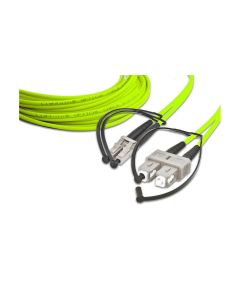 Lightwin LWL-Patchkabel Multimode LC – SC, OM5, Duplex, 2 m
