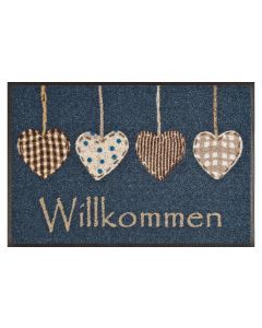 wash+dry Fussmatte Cottage Hearts 50 cm x 75 cm