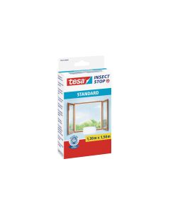 tesa Fliegengitter Insect Stop Standard, 1.3 x 1.5 m, weiss