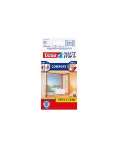 tesa Fliegengitter Insect Stop Comfort Fenster 1x1m weiss