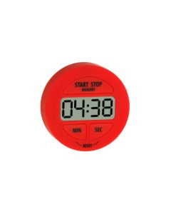 TFA Dostmann Timer Digital mit Stoppuhr, Rot
