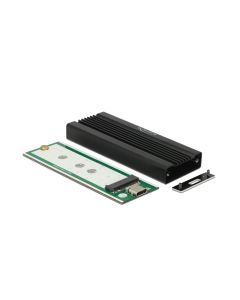 Delock Externes Gehäuse USB-C 3.1 Gen2 für M.2 NVME SSDs