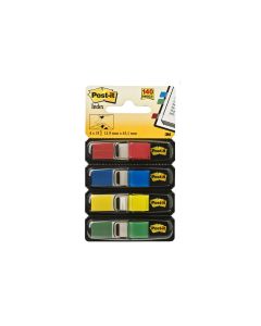 Post-it Page Marker Index Blau/Gelb/Grün/Rot, 4 Stück