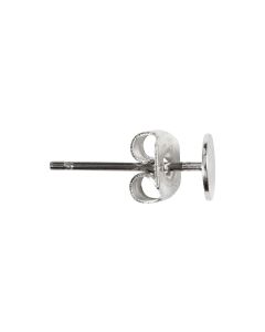 Creativ Company Ohrring 13 mm Versilbert, 10 Stk.