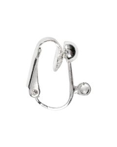 Creativ Company Ohrring Clip Versilbert, 16.5 cm, 6 Stk.