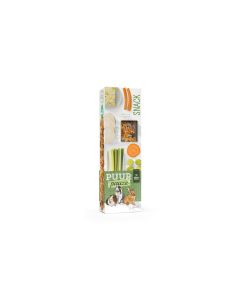 Witte Molen Snack Puur Sticks Gemüse für Nager, 2 Stk. à 180 g
