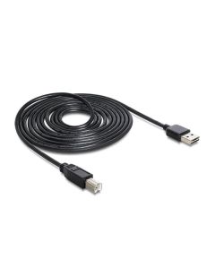 Delock USB 2.0-Kabel EASY-USB USB A - USB B 3 m