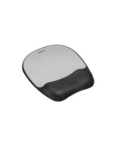 Fellowes Ergonomische Mausmatte Schwarz/Silber