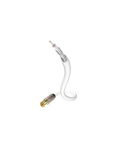 IN-AKUSTIK Antennenkabel Premium HDTV Koax 12 m – Bulk