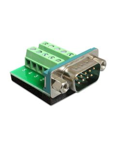 Delock Adapter RS-232 DB9 (m)- Terminalblock 0 m