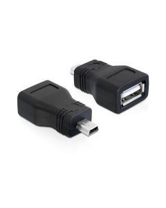 Delock USB 2.0 Adapter USB-A Buchse - USB-MiniB Stecker