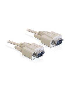 Delock Anschlusskabel RS-232 DB9 - RS-232 DB9 (m-m) 3 m