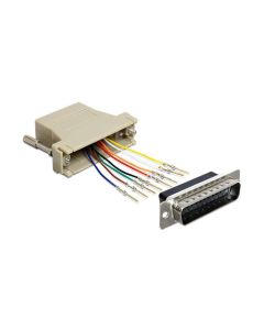 Delock Adapter RJ-45 - DB15 (f-m) 0 m
