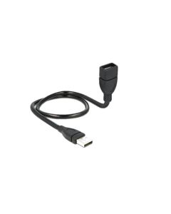 Delock USB 2.0-Kabel ShapeCable USB A - USB A 0.5 m