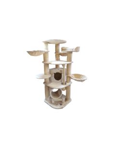 PetHomes Kratzbaum Mallorca 188 cm Creme