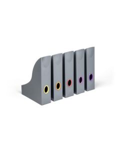 DURABLE Stehsammler Varicolor MAGAZINE RACK SET, 5 Stück