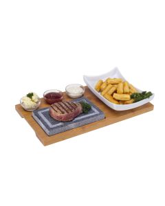 Nouvel Hot Stone Platte 6-teilig