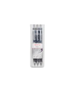 Rotring Minenbleistift Tikky 3er Set HB, 0.35, 0.5, 0.7 mm, Schwarz