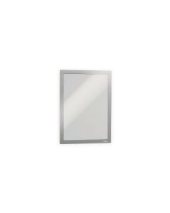 DURABLE Präsentationsrahmen Duraframe A4 10 Stück Silber