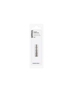 Office Haftmagnet Extra strong rund, 4 Stück